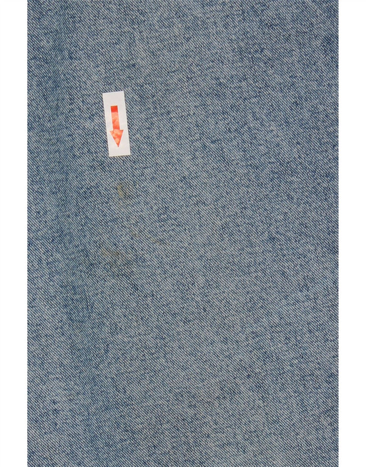 Gas Salopette Cargo Homme Jean Moyen W34 L31 Bleu Coton