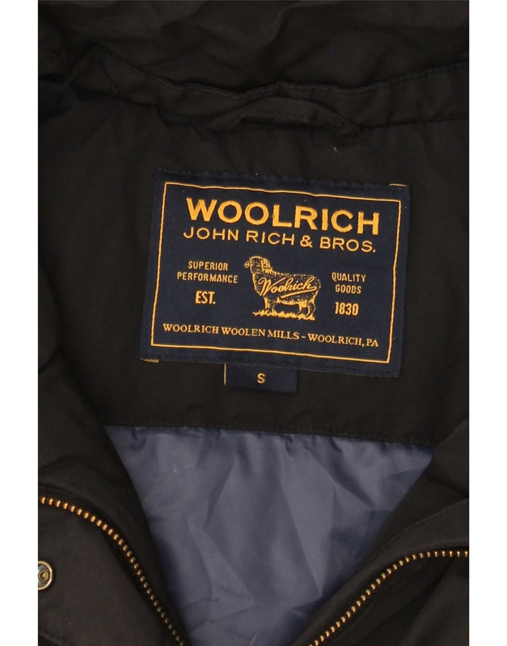 Woolrich Manteau rembourré pour femme UK 10 Small Noir
