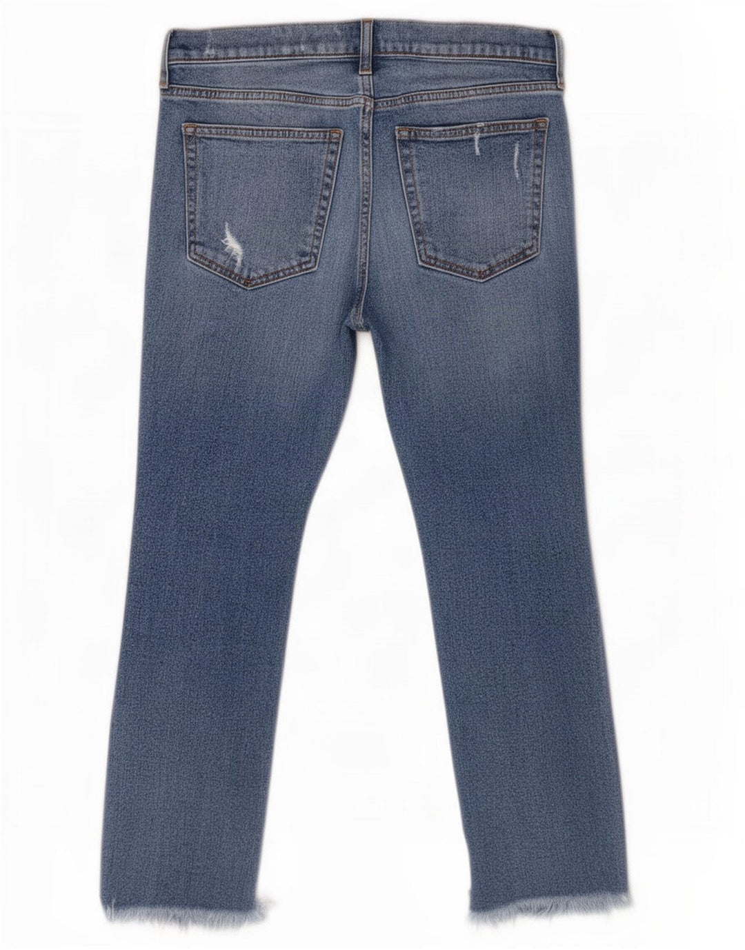 Gap Jean court effet vieilli W28 L24 en coton bleu pour femme