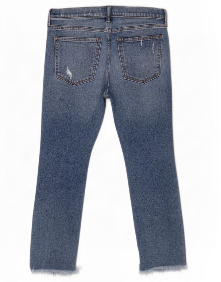 Gap Jean court effet vieilli W28 L24 en coton bleu pour femme