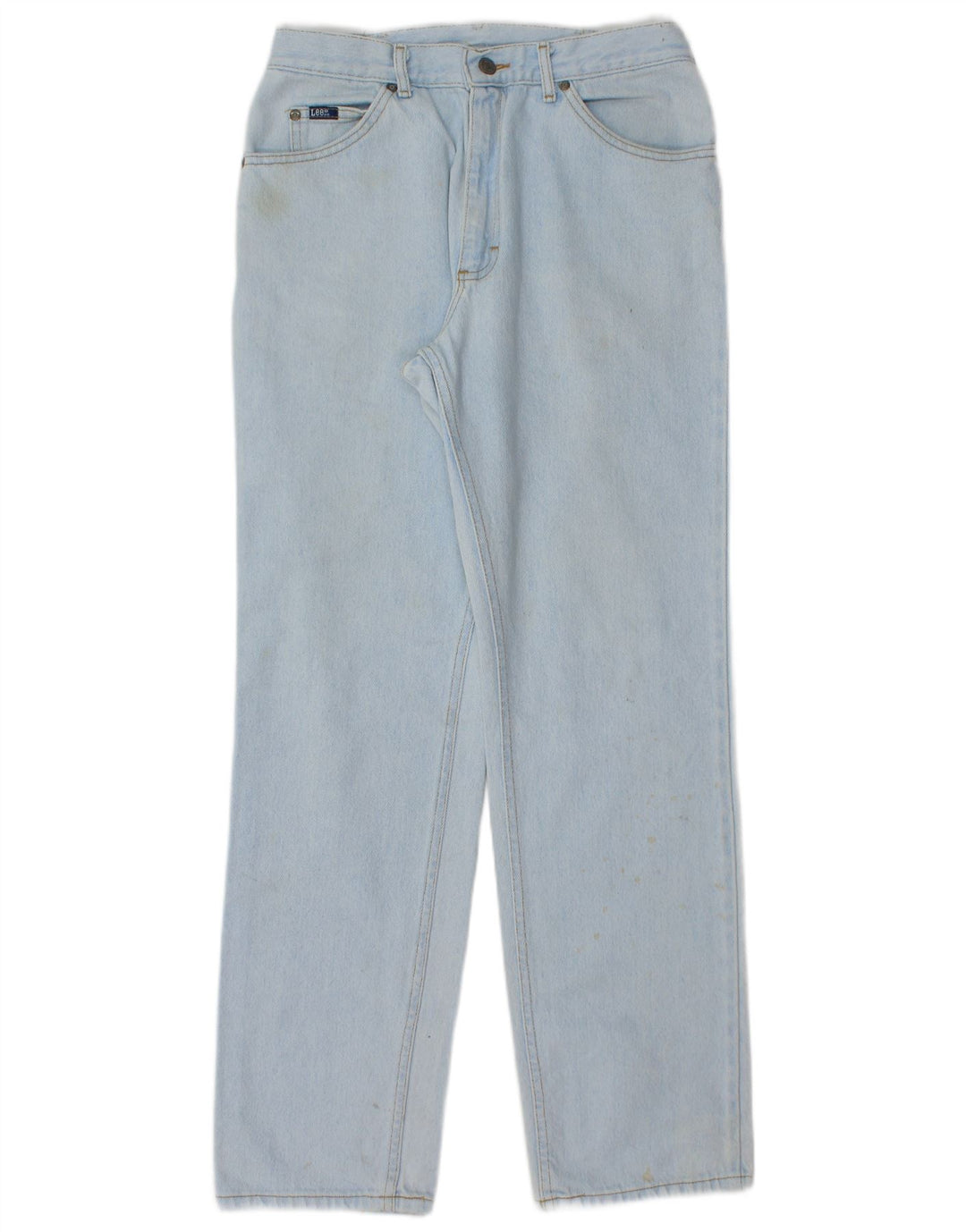 Lee Jean Droit Homme W30 L31 Bleu