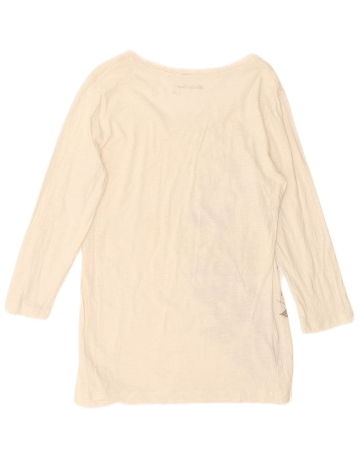 Eddie Bauer Tunique pour femme UK 12 Medium Off White Floral