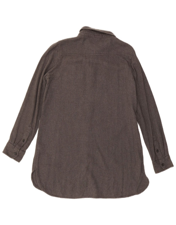 Fat Face Robe chemise pour femme UK 10 Petit coton gris