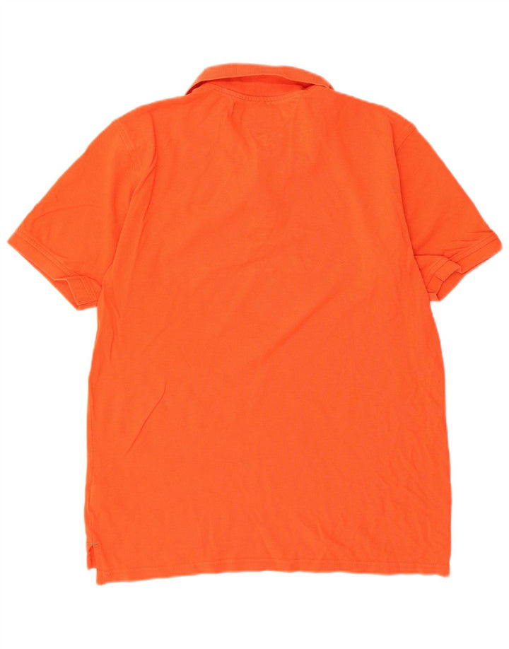 Tommy Hilfiger Polo Garçon 15-16 ans Grand Orange Coton