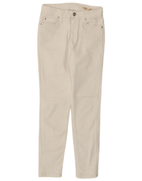 Marks & Spencer Jean skinny The Ivy pour femme UK 8 Small W26 L26 Coton blanc