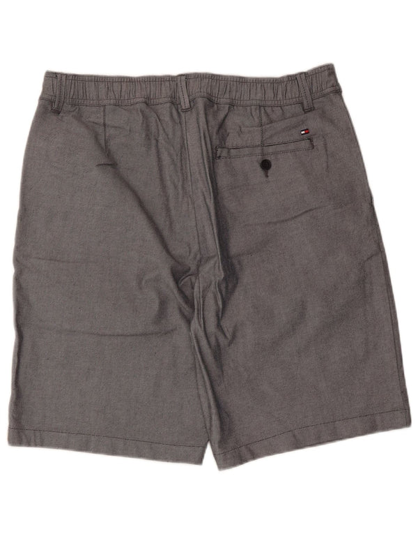 Tommy Hilfiger Short chino pour homme Large W34 Gris