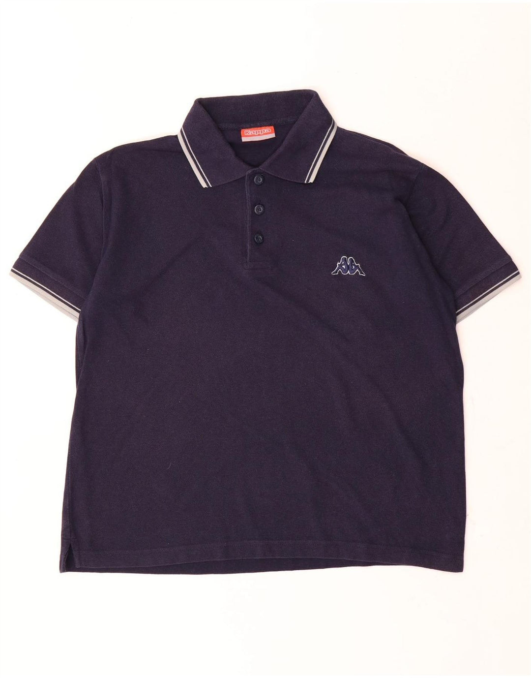 Kappa Polo Homme Bleu Marine Moyen