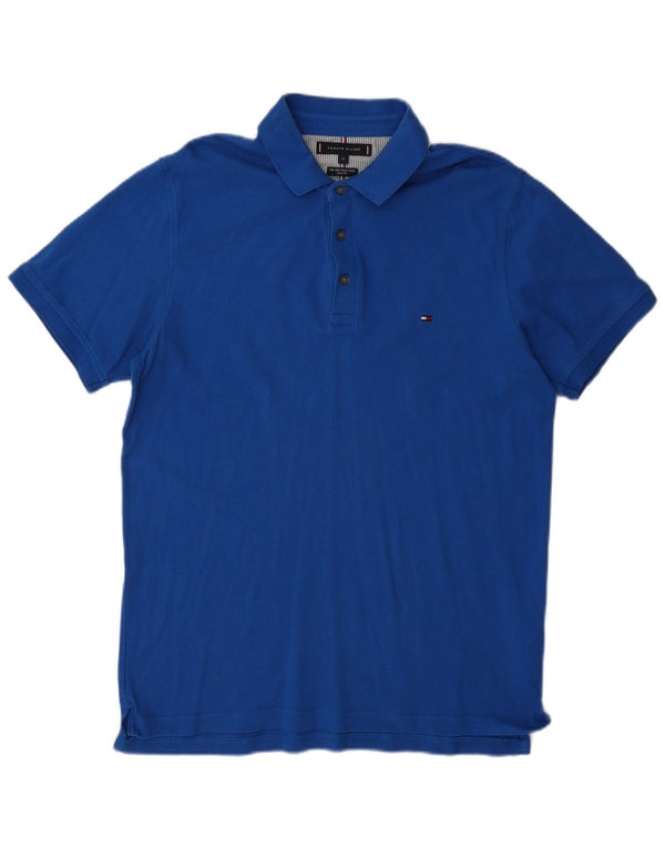 Tommy Hilfiger Polo Slim Fit Homme Bleu Coton XL