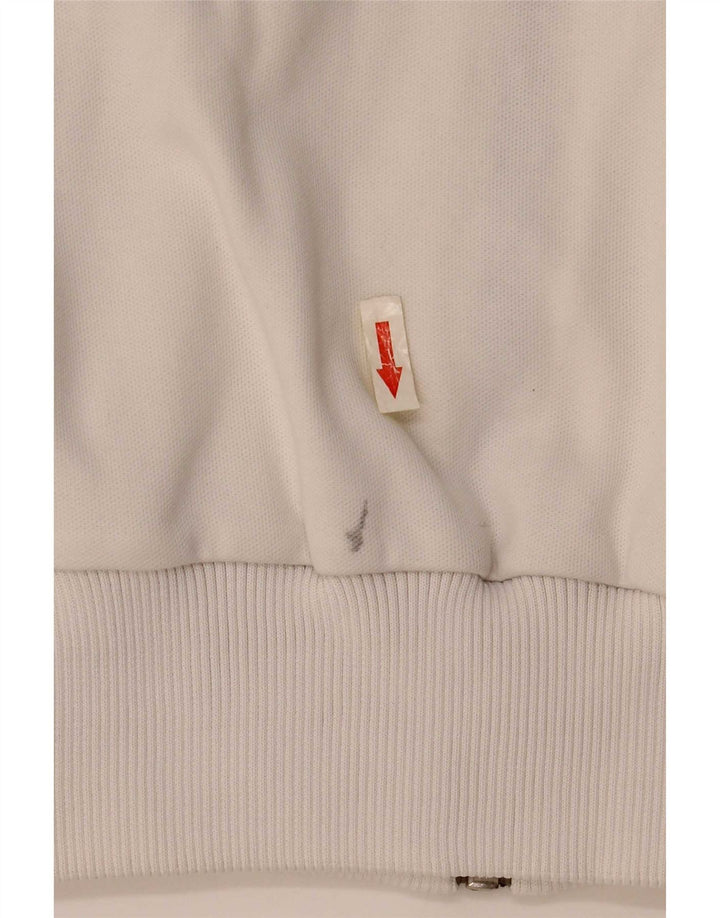 Adidas Veste de survêtement graphique pour femme UK 10 Petit colorblock blanc
