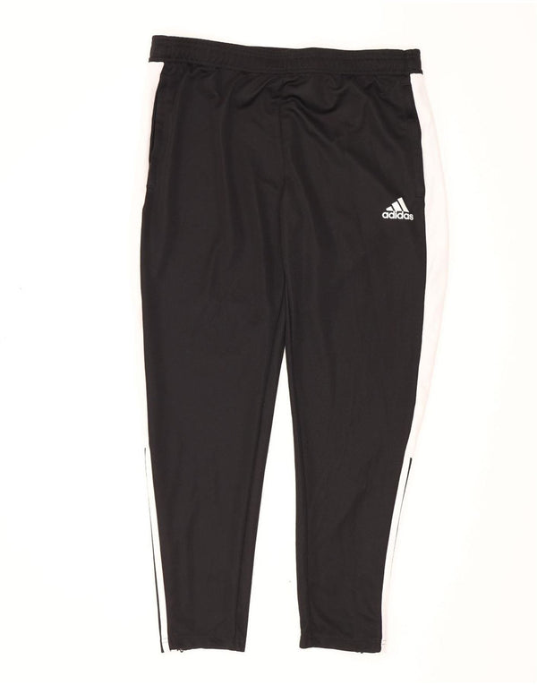 Adidas Pantalon de survêtement pour homme XL Noir Colorblock Polyester Sports