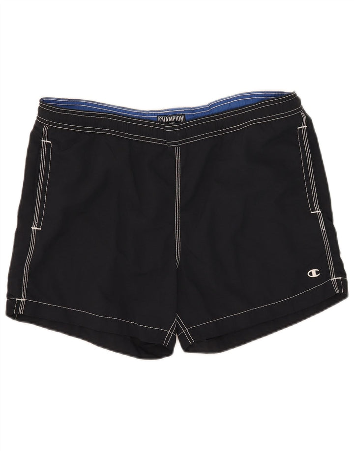 Champion Short de Bain Homme Noir Moyen