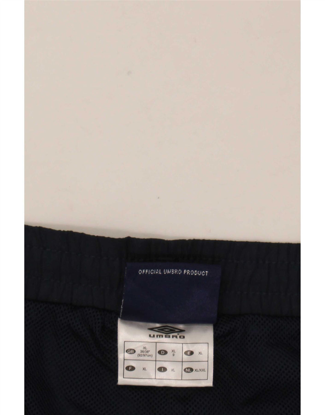 Umbro Bermuda Graphique Sport Homme XL Bleu Marine Polyester