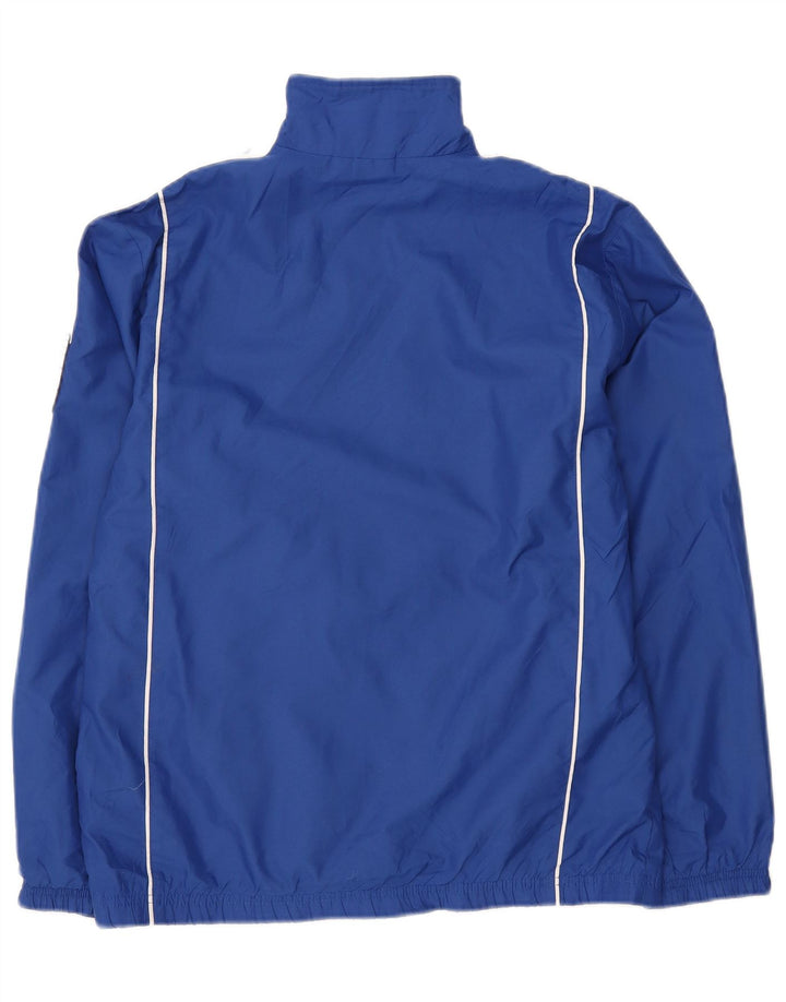 NIKE Veste de survêtement pour homme UK 36/38 Petit Bleu Colorblock Nylon