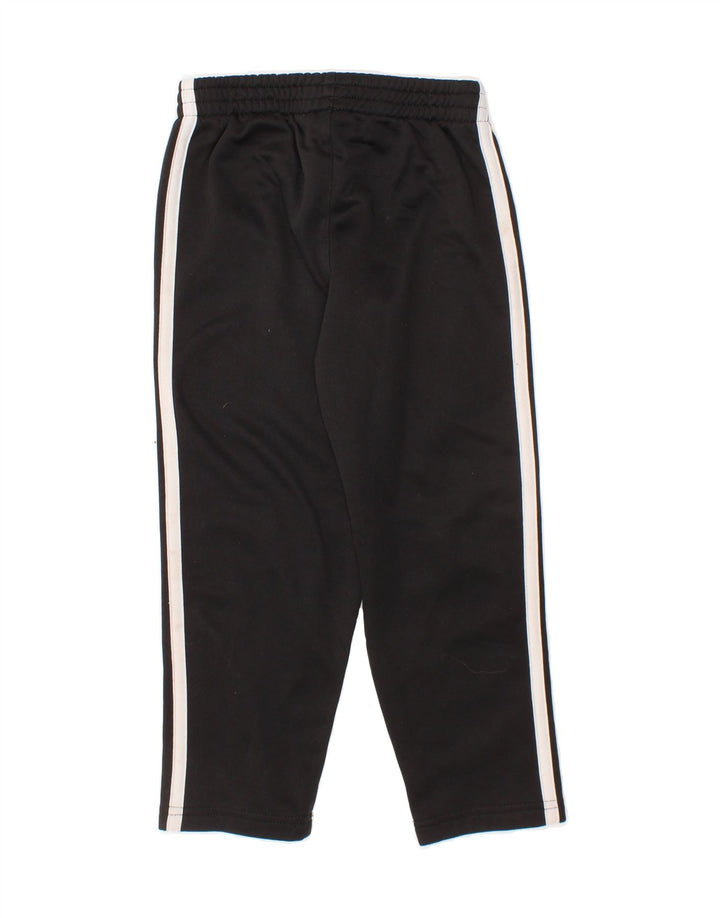 ADIDAS Boys Tracksuit Trousers 3-4 Years Black Polyester Vintage Adidas and Second-Hand Adidas from Messina Hembry 