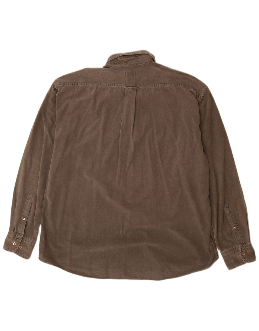 Gant Chemise Regular Fit en Corduroy Homme Gris Coton