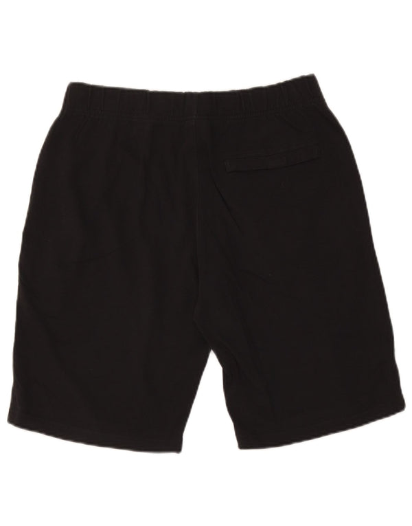 Nike Short de sport pour homme en coton noir moyen