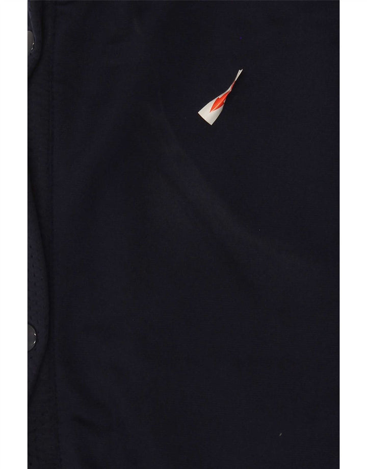 Champion Pantalon de survêtement graphique pour femme UK 12 Bleu marine moyen