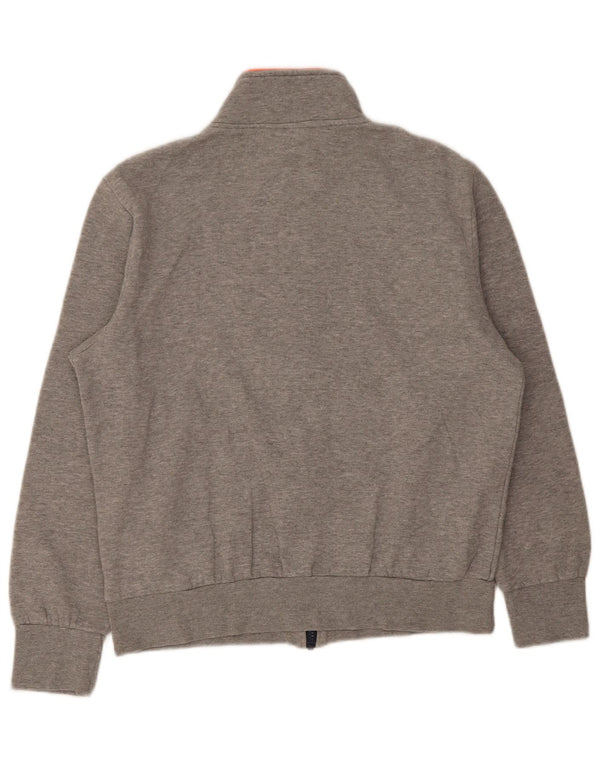 Lotto Veste de survêtement pour homme en coton color block Taille L Gris