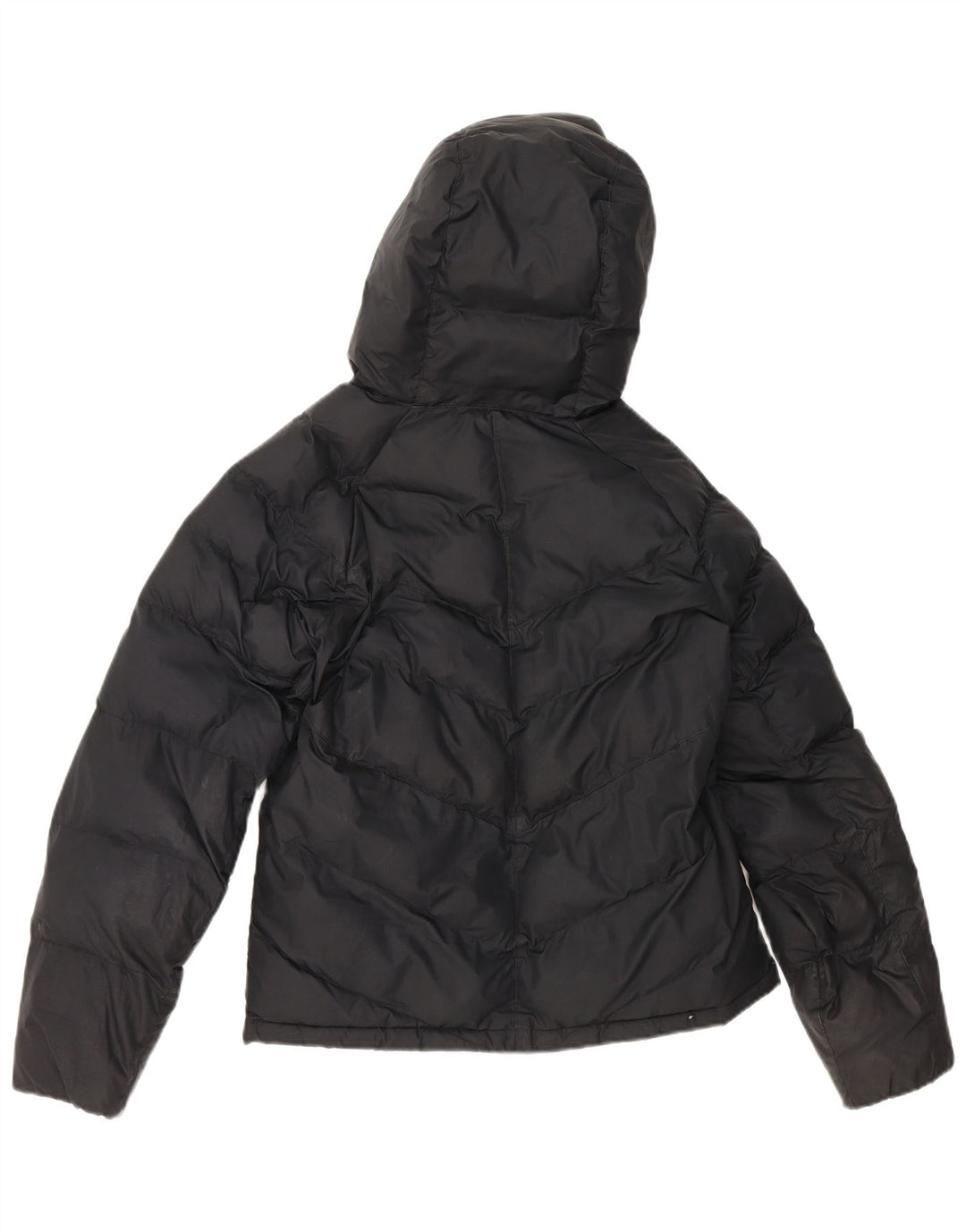 NIKE Veste matelassée à capuche pour garçon 12-13 ans Large Noir Polyester