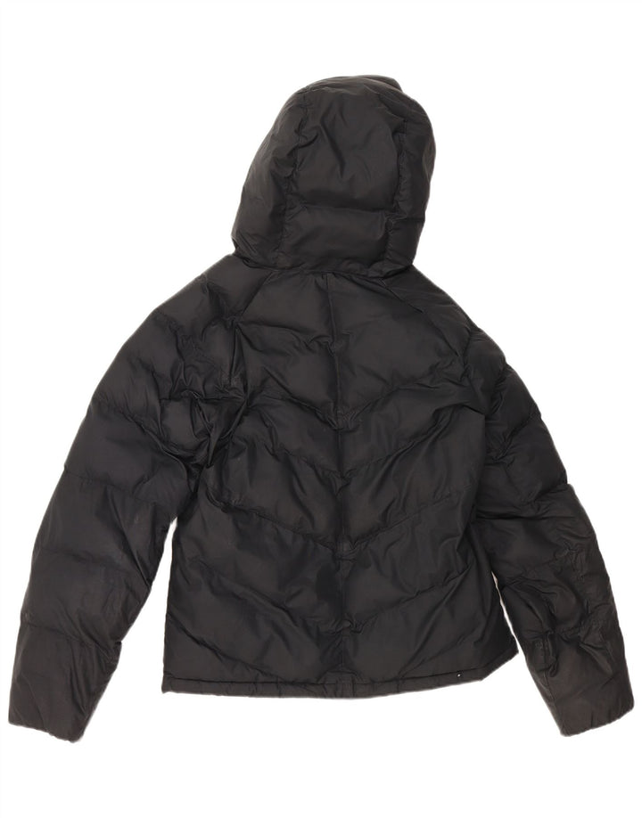 NIKE Veste matelassée à capuche pour garçon 12-13 ans Large Noir Polyester