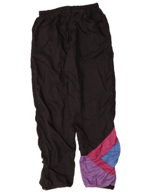 Pantalon de survêtement vintage pour hommes Joggers XL Black Colourblock