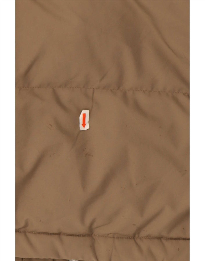 Ellesse Veste matelassée pour homme UK 40 Large Beige Polyester