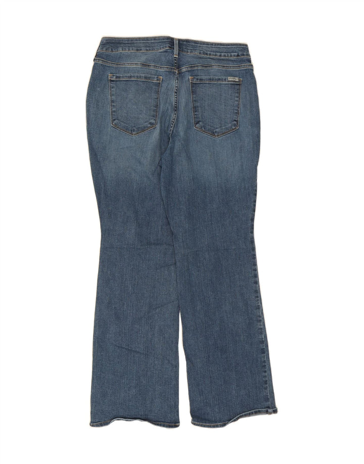 EDDIE BAUER Womens Curvy Bootcut Jeans US 12 Large W30 L29 Blue Cotton Vintage Eddie Bauer and Second-Hand Eddie Bauer from Messina Hembry 