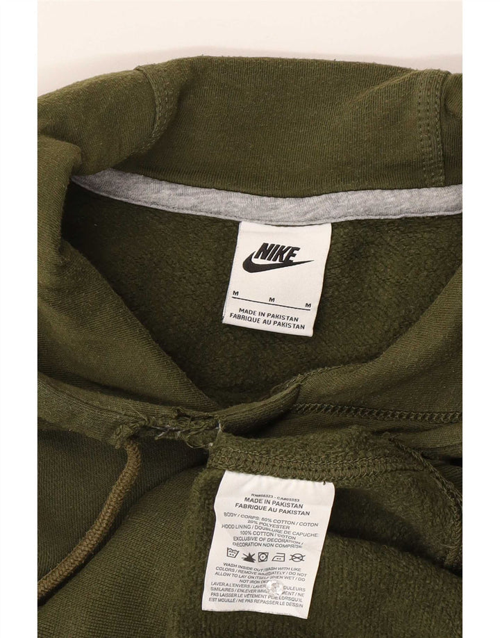 Nike Pull à capuche en coton kaki moyen pour homme