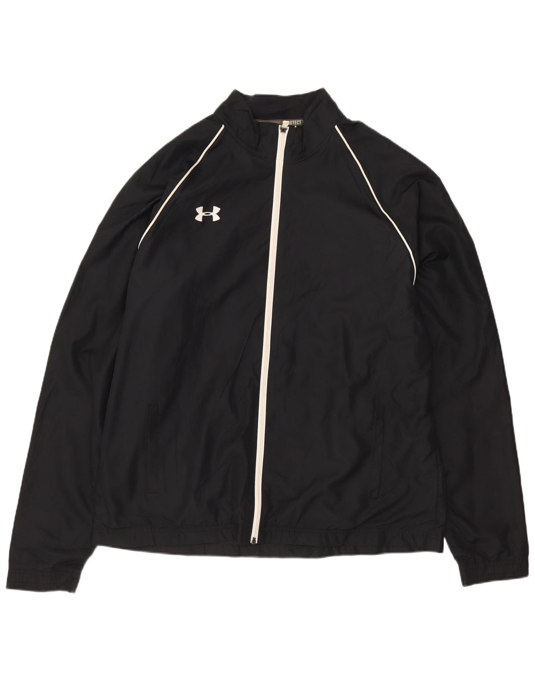 UNDER ARMOUR Veste de survêtement pour homme Large Noir Polyester