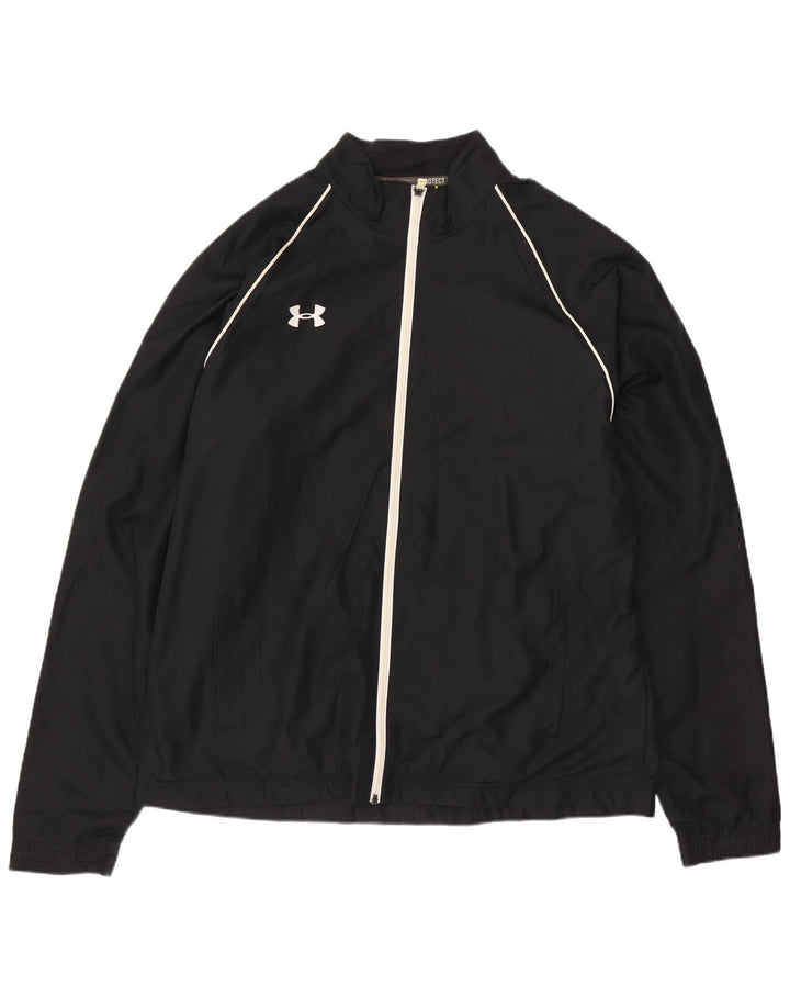 UNDER ARMOUR Veste de survêtement pour homme Large Noir Polyester