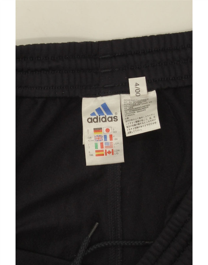 Adidas Pantalon de survêtement pour homme UK 42/44 Large Noir Polyester