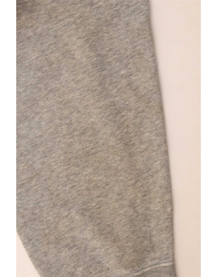 Nike Pull à capuche pour homme en coton moucheté Gris Taille L