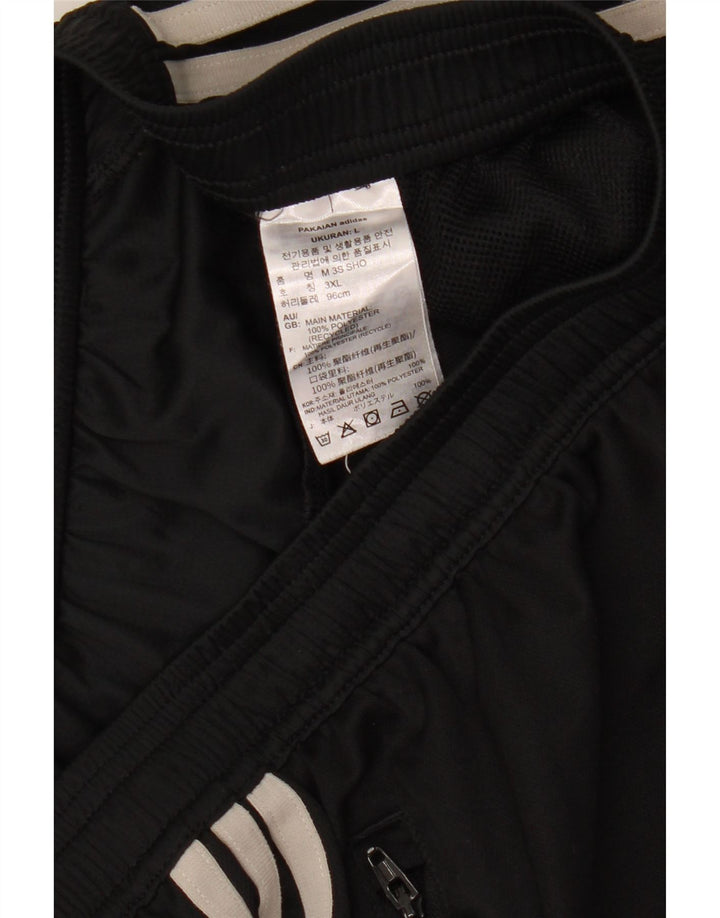 Adidas Short de sport Aeroready pour hommes, grand, noir, polyester