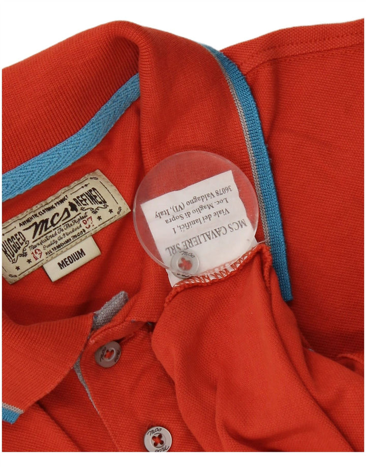 Marlboro Classics Polo Homme Orange Moyen