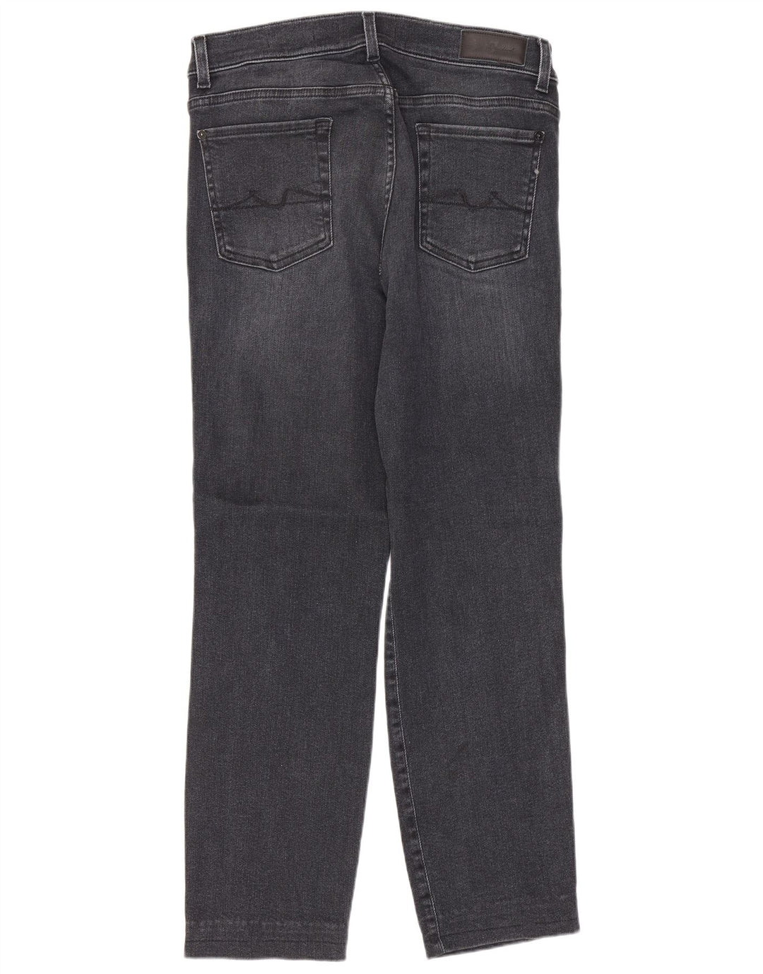 7 For All Mankind Jean Droit Femme W30 L27 Bleu Marine