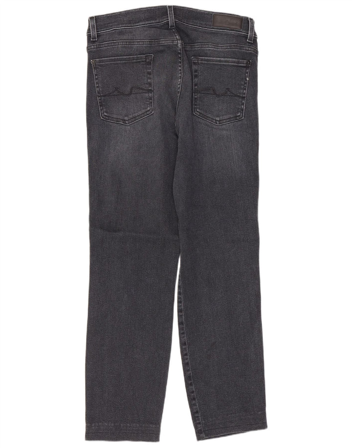 7 For All Mankind Jean Droit Femme W30 L27 Bleu Marine