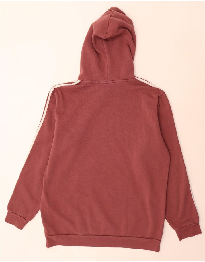 Adidas Pull à capuche pour homme en coton marron Large