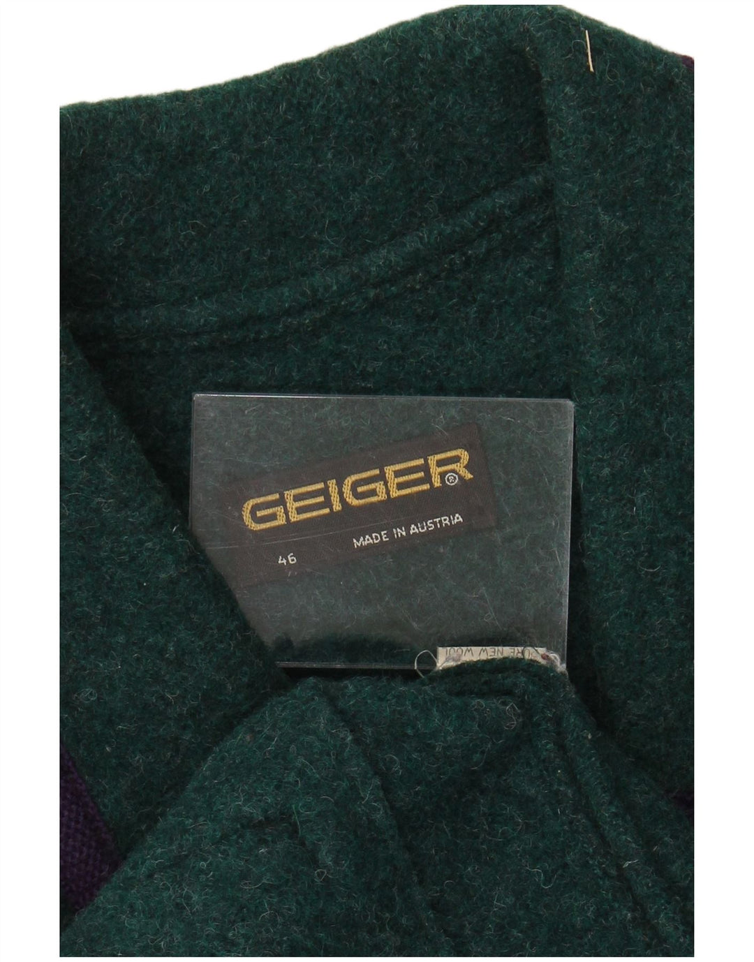 Geiger Veste Blazer 3 Boutons Femme EU 46 XL Laine Verte