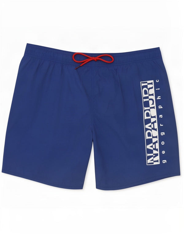 Napapijri Short de bain graphique homme XL bleu polyester