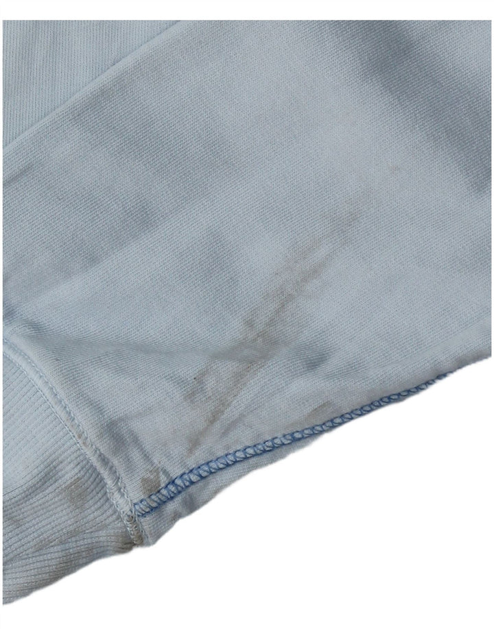 WHITE STUFF Pull à capuche pour femme UK 12 Bleu moyen Coton