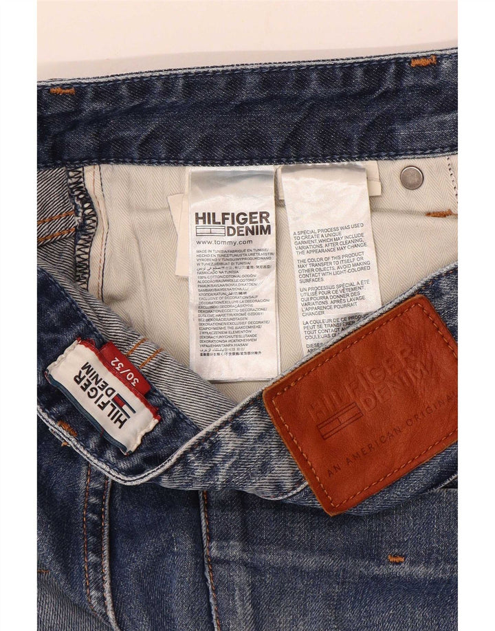 Tommy Hilfiger Jean Slim Homme W30 L32 Bleu Coton