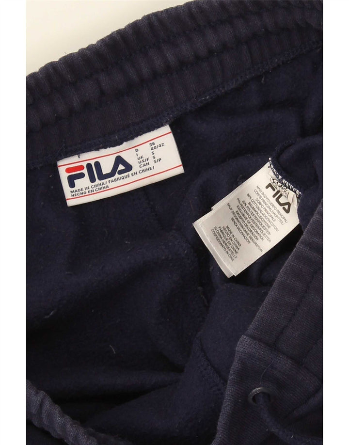 Fila Homme Pantalon De Survêtement Joggers Petit Bleu Marine Coton