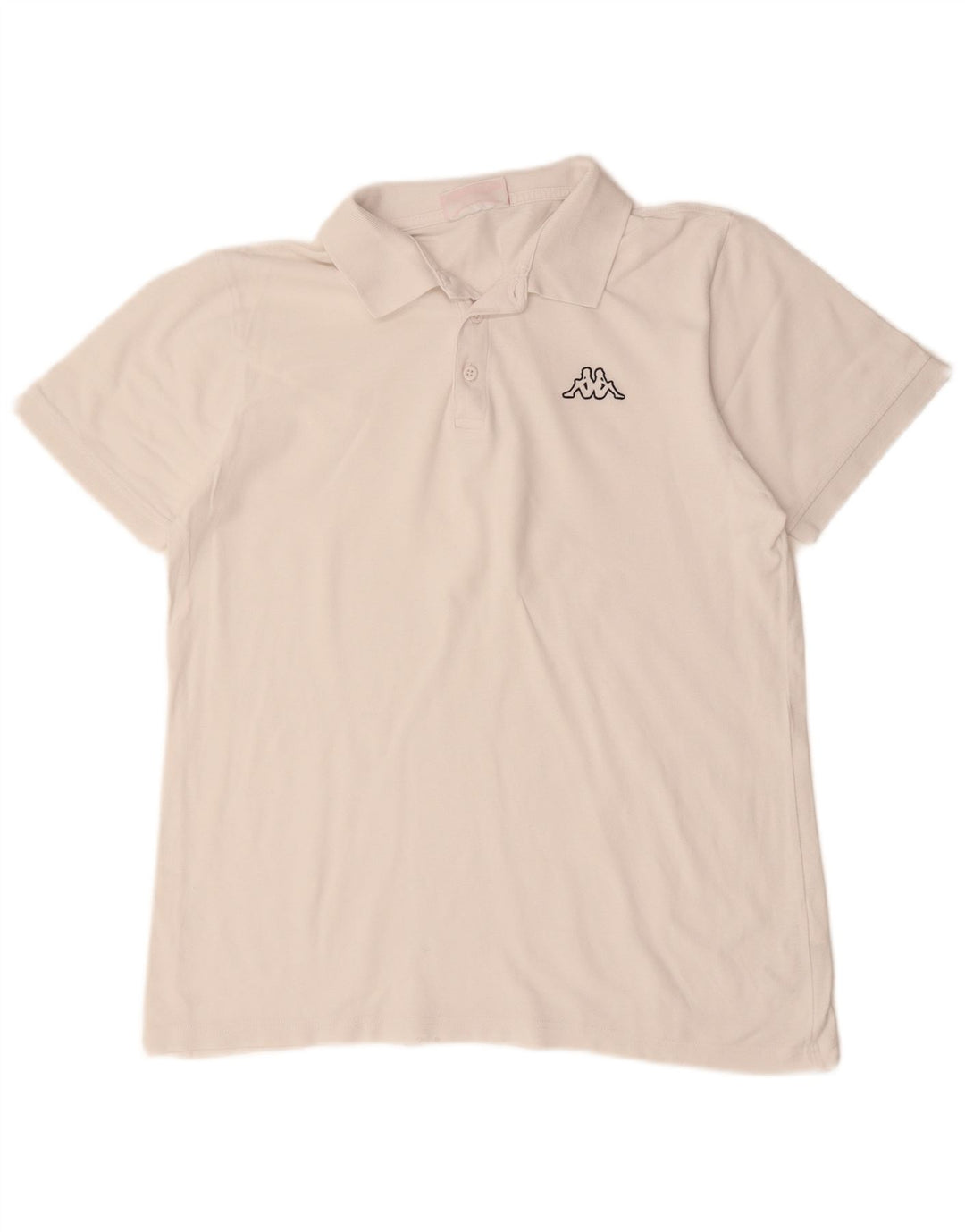 KAPPA Polo Homme Grand Blanc Coton