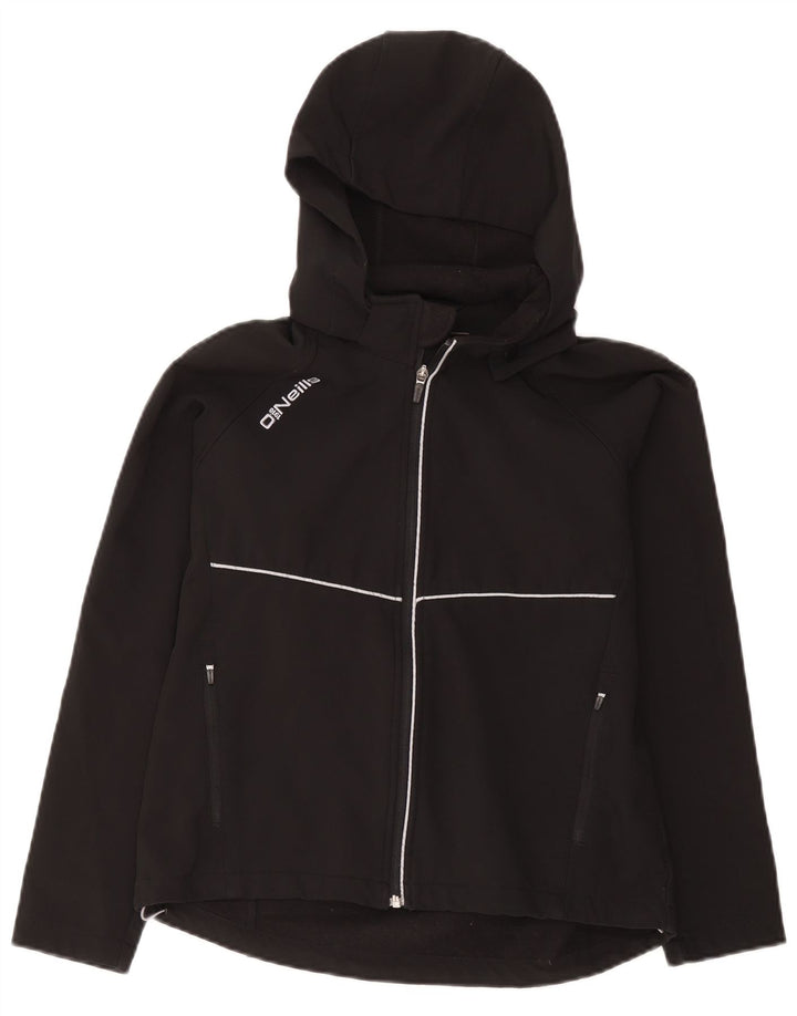 O'Neills Veste coupe-vent à capuche garçon 10-11 ans Noir Polyester
