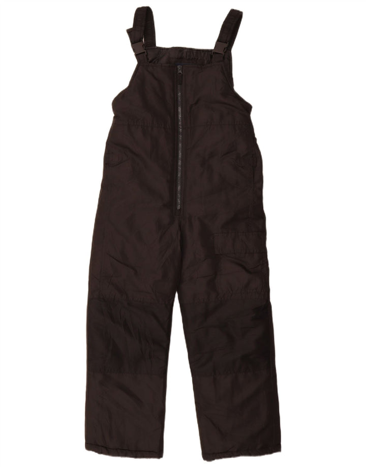 LONDON FOG Combinaison de Ski Salopette Garçon 7-8 Ans Petit Noir Polyester