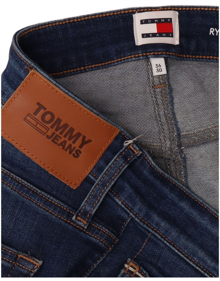 TOMMY HILFIGER Jean Droit Ryan Regular Fit Homme W36 L30 Bleu Coton