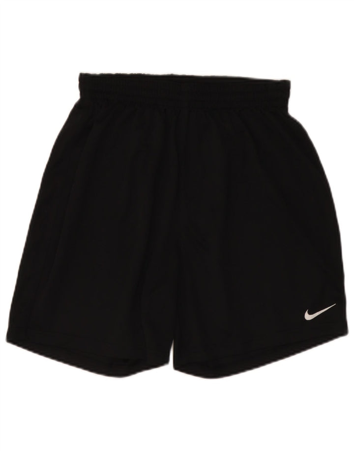Short de sport Nike pour hommes, grand, noir, polyester