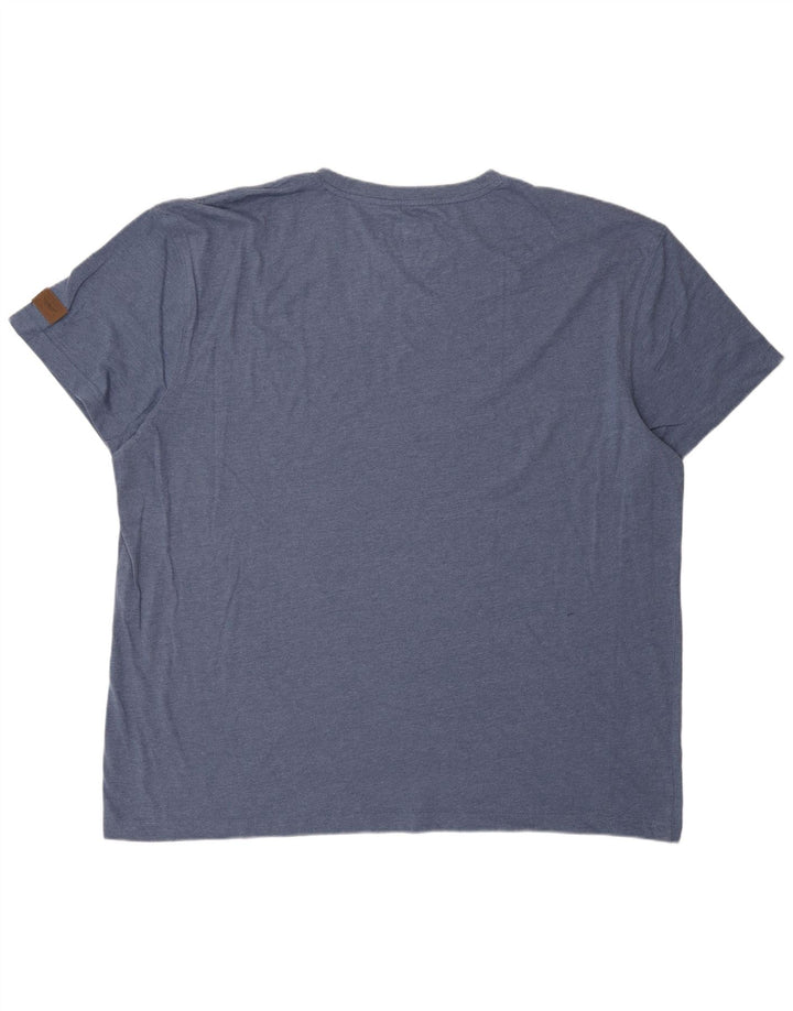 ARIZONA T-Shirt Graphique Homme Top 3XL Bleu Marine Coton