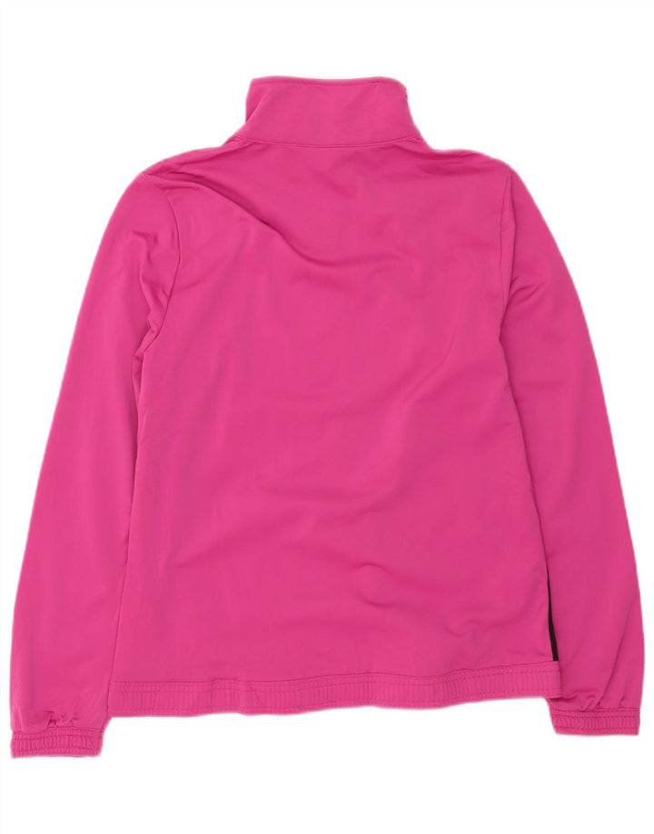 Puma Veste de survêtement pour femme UK 16 Large Rose Colorblock Polyester