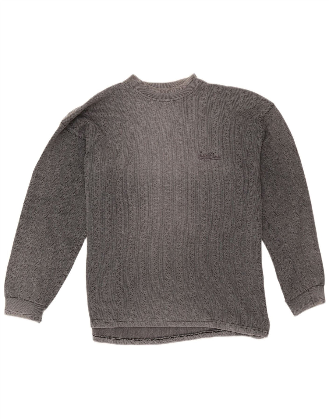 Jean Pierre Haut Homme Manches Longues Grand Gris